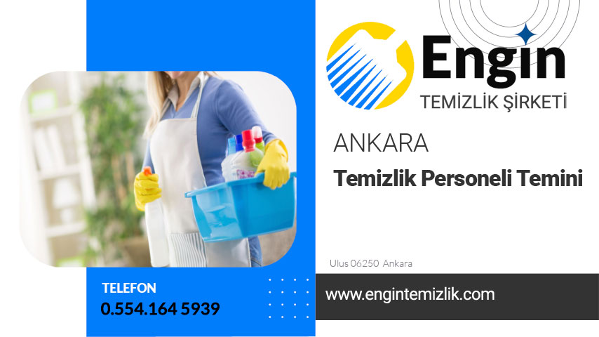 Ankara Temizlik Personeli Temini